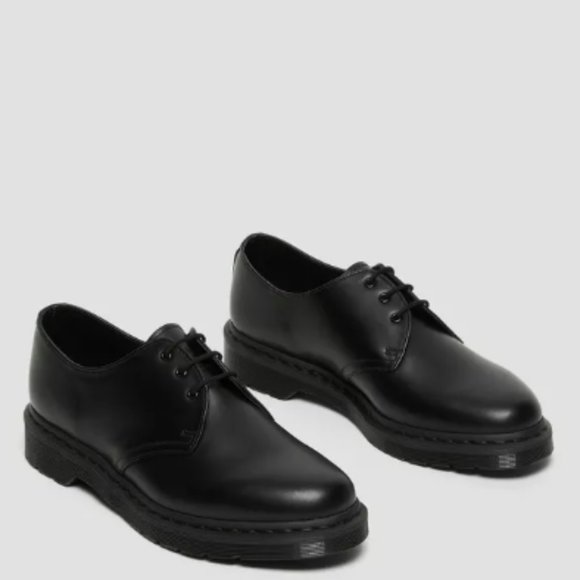 Dr Martens Mens 1461 Mono Smooth Leather Oxford Shoes - Size 7M / 8W - 14345001